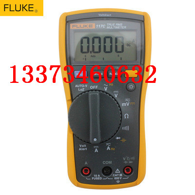 FLUKE福禄克F117C数字万电工表真有效值数字万用表