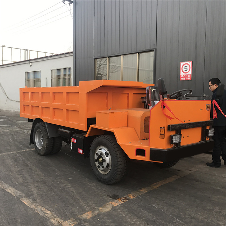 矿用拉矿车断气刹 带矿安证的地下自卸车 井下出渣车