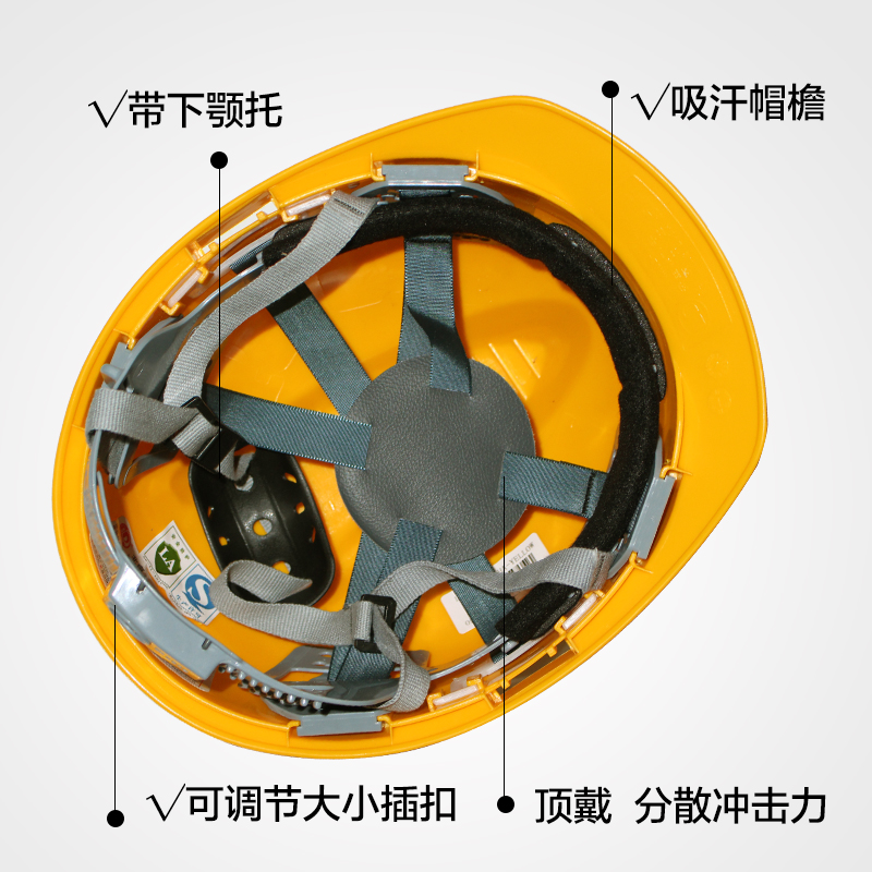 玻璃钢安全帽工地施工领导安全头盔夏季透气建筑工程劳保电力印字