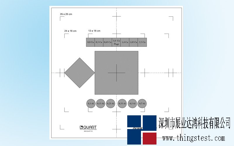 德国QUART SP-digi型CR/DR X射线摄影性能测试模体