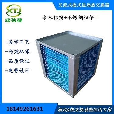 机柜散热换芯体能量回收器热交换散热片显热机组