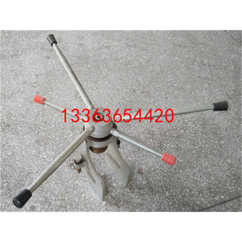 角铁打孔器横担钻眼机手摇角铁钻角铁手扳钻打孔工具