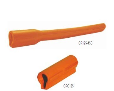 橘红色绝缘线管  OR125-45绝缘防护罩 绝缘导线遮蔽罩