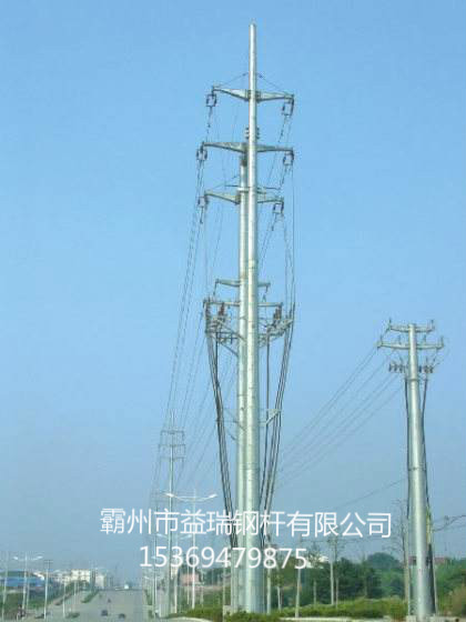 柳州市10kv单回路|电力钢杆 35kv双回路|钢管杆