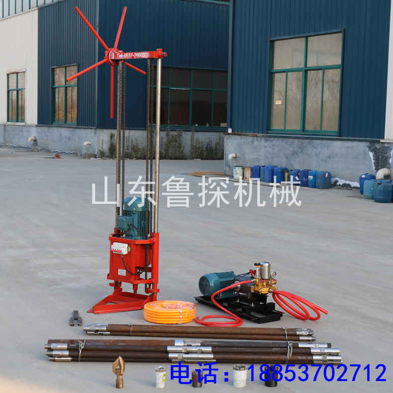 鲁探现货供应公路钻孔勘察          QZ-2D地质勘探钻机     地质勘探钻机型号