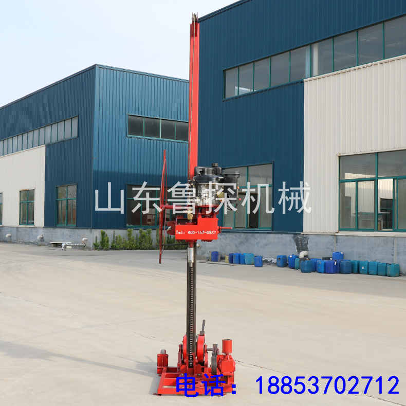 山东鲁探直销地质勘探钻机QZ-3    轻便式小型工程取样钻机