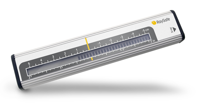 RaySafe DXR + 直接读数X射线标尺