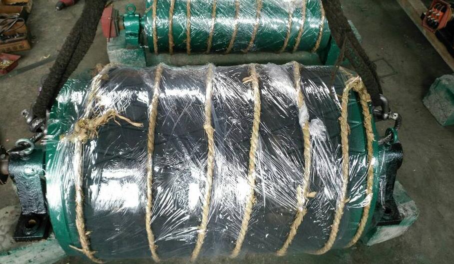 海南带逆止器直径500，带宽1000电动滚筒