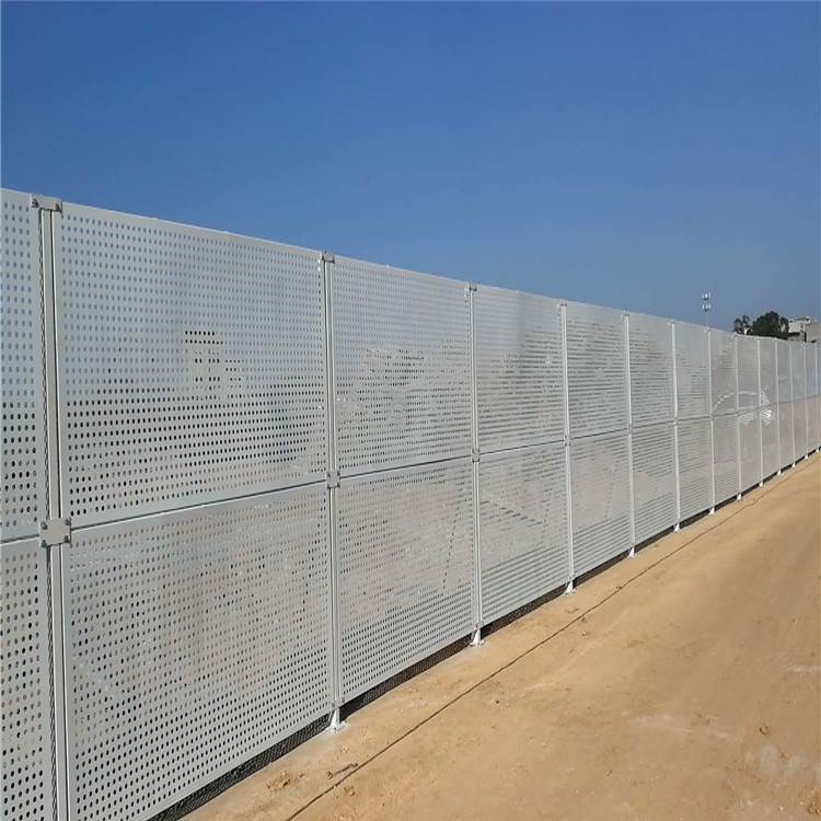 冲孔网护栏工地车间隔离网围栏板防风施工镀锌冲孔板围挡
