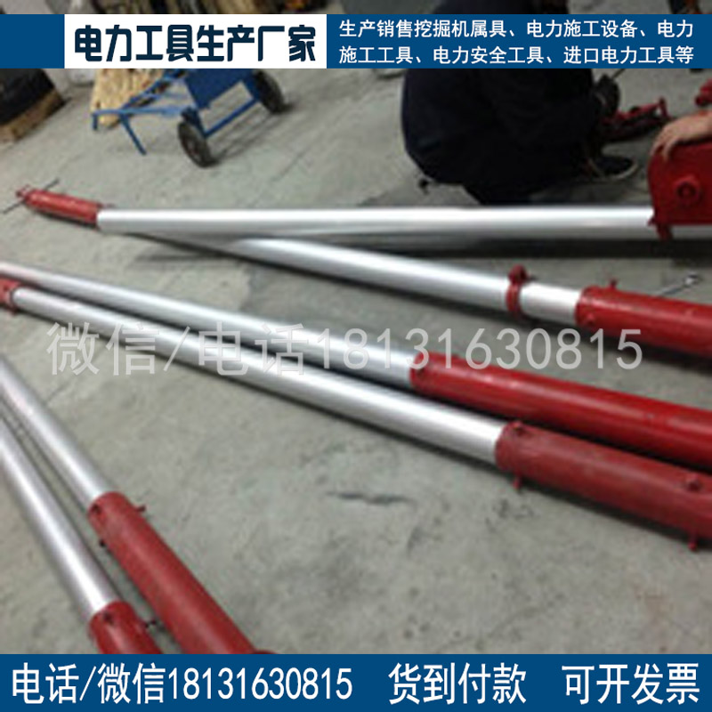 金属抱杆许用轴压不大于100KN(容许吊重不大于30kN)承装修试设备