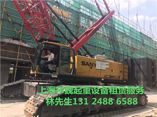 广西贺州市75吨履带吊哪里找 85吨履带吊出租 130吨履带吊出租电话 宇魏供