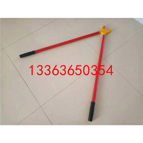 防护高压绝缘钳绝缘夹钳手握式电工电力虎头钳加工定制1米杆