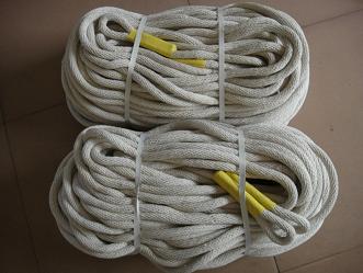 带电作业专用高空电力检修安全绳 110KV耐高压蚕丝安全绳