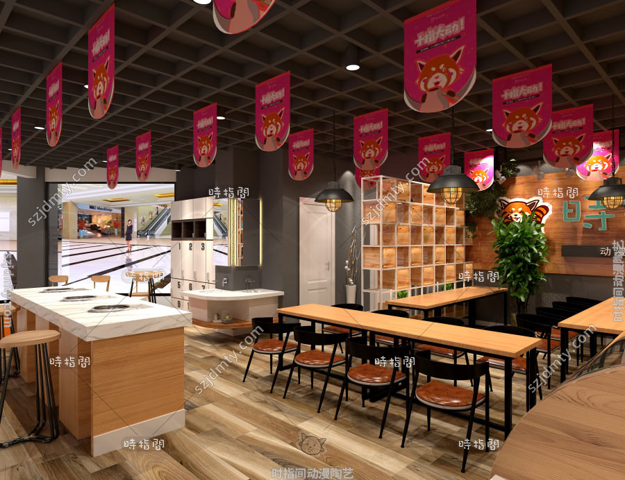 陶艺店装修成什么样式