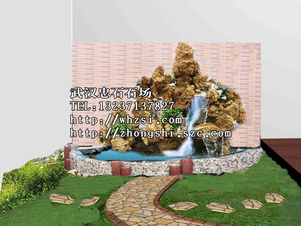 武汉做塑石塑树 喷泉水景报价-湖北做塑石塑树塑山款式