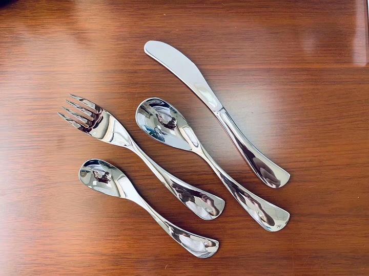 304不锈钢创意儿童餐具 咖啡幼儿园小勺子 西餐刀叉