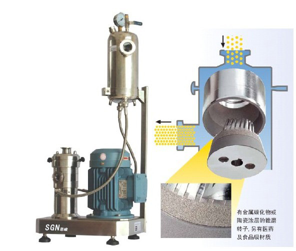 KZS2000甲基硅油高剪切乳化机