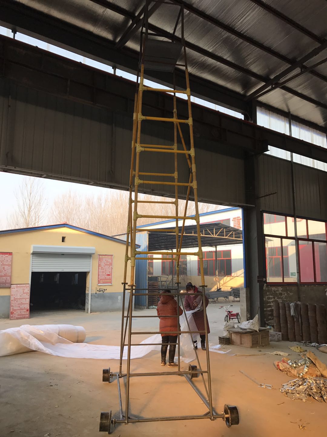 绝缘梯车TC 接触网抢修平台 折叠式铁路工作梯车台