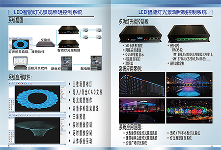 LED智能灯光景观照明控制系统