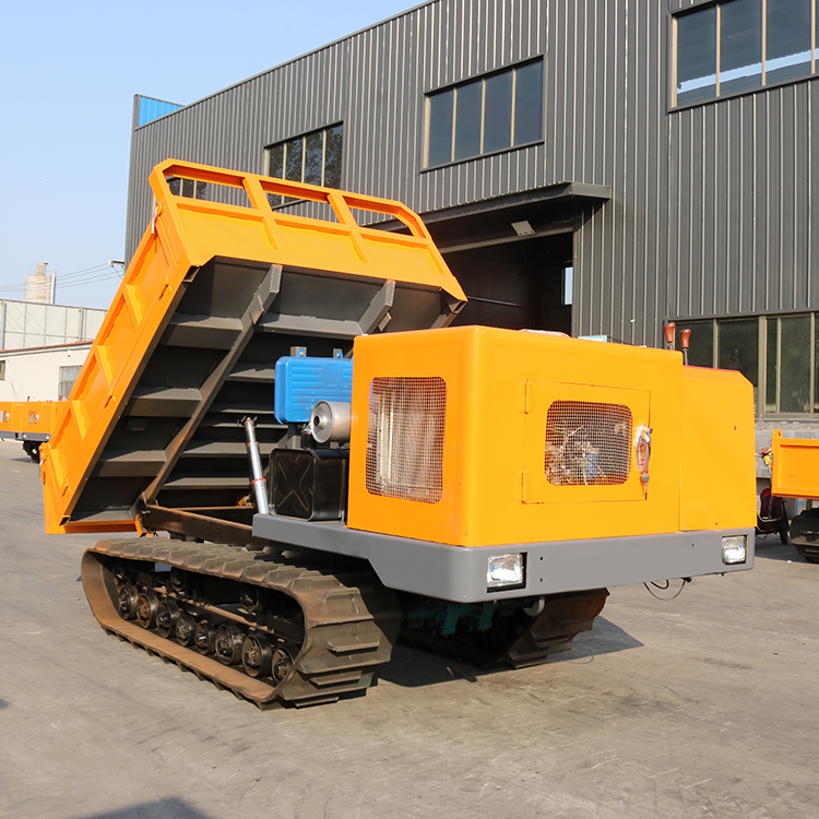 小型农用山地水田履带运输车小型履带运输自卸车农用履带车