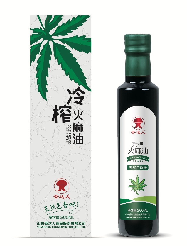 香达人一级火麻油 厂家出售原油