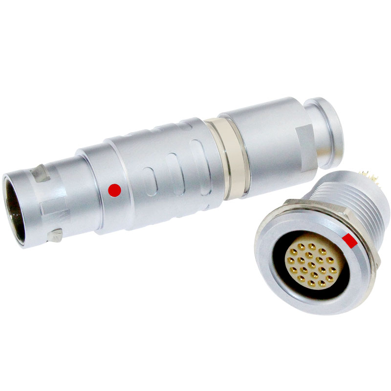 长方捷连接器 19芯电子仪器仪表测试线束 电源信号线