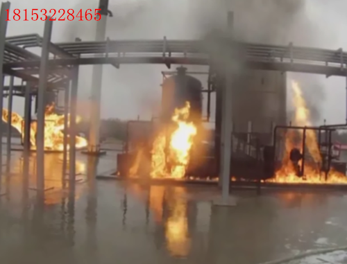 危险化学品爆炸火灾演习用烟雾机飞机火车真实火场模拟用发烟装置