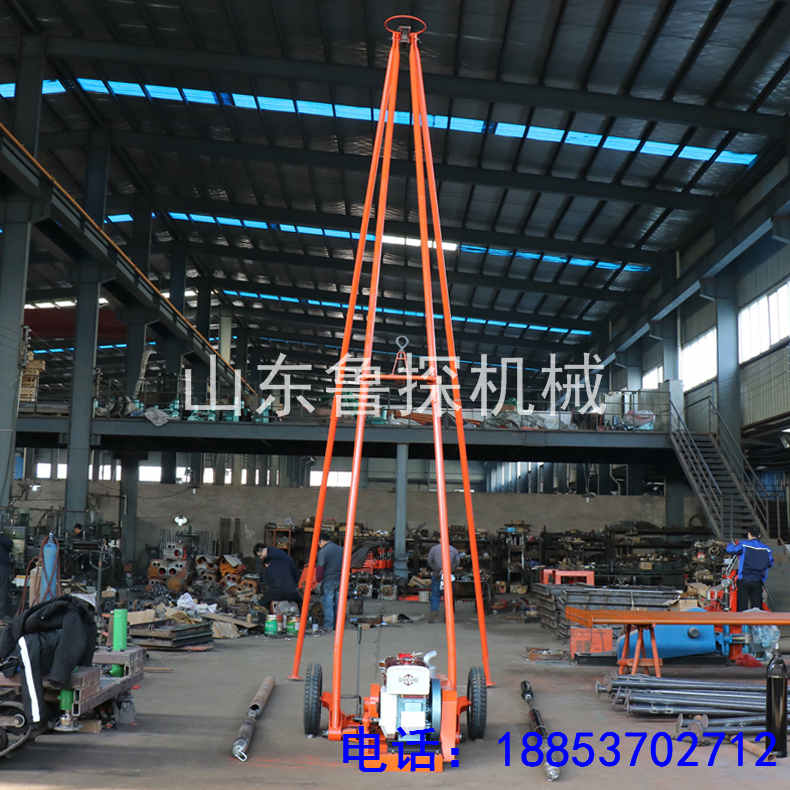 鲁探SH30-2A 砂金矿取样钻机 标贯取土多功能