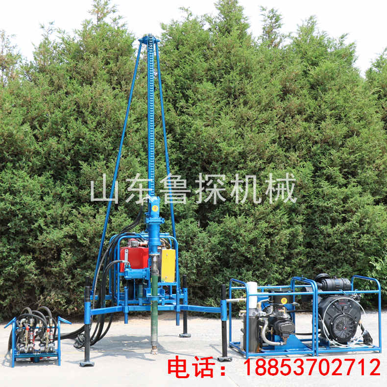SDZ-30S小型气动钻机 工程钻孔物探钻机 鲁探山地钻机热销中
