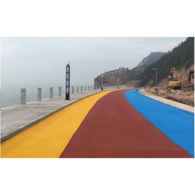 提供沥青改色路面厂家电话价格  尚景辉供