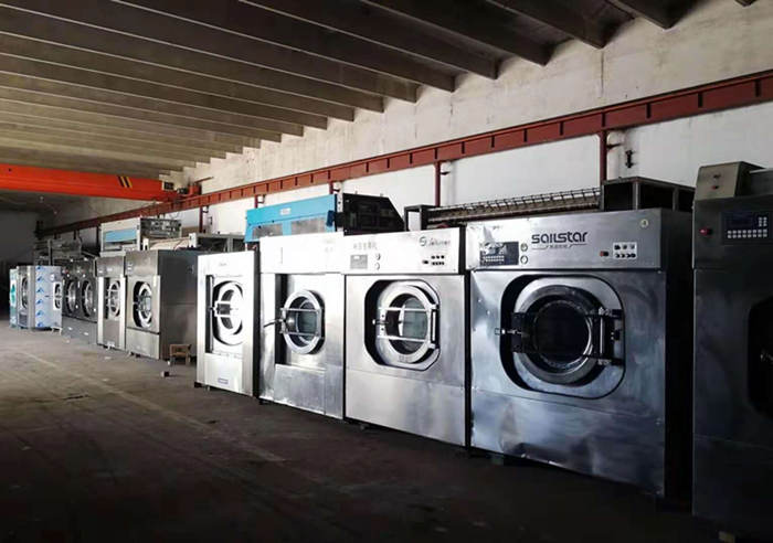 洛阳出售海狮航星二手100公斤水洗机多少钱二手布草水洗机