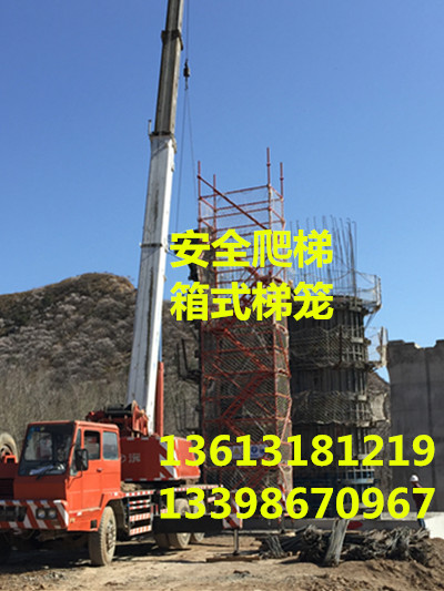 坚固耐用放心施工泽晟安全爬梯
