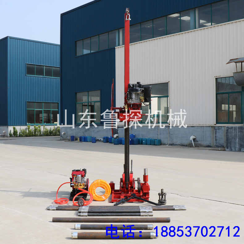 鲁探新品柴油机大功率钻机 QZ-3小机型多功能岩心钻机 山东鲁探