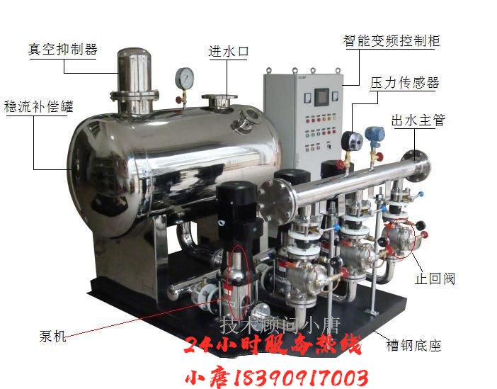 湖北潜江稳压成套气压给水设备