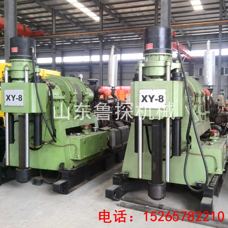 供应鲁探XY-8型液压勘探钻机千米地质钻探机 绳索取芯钻机