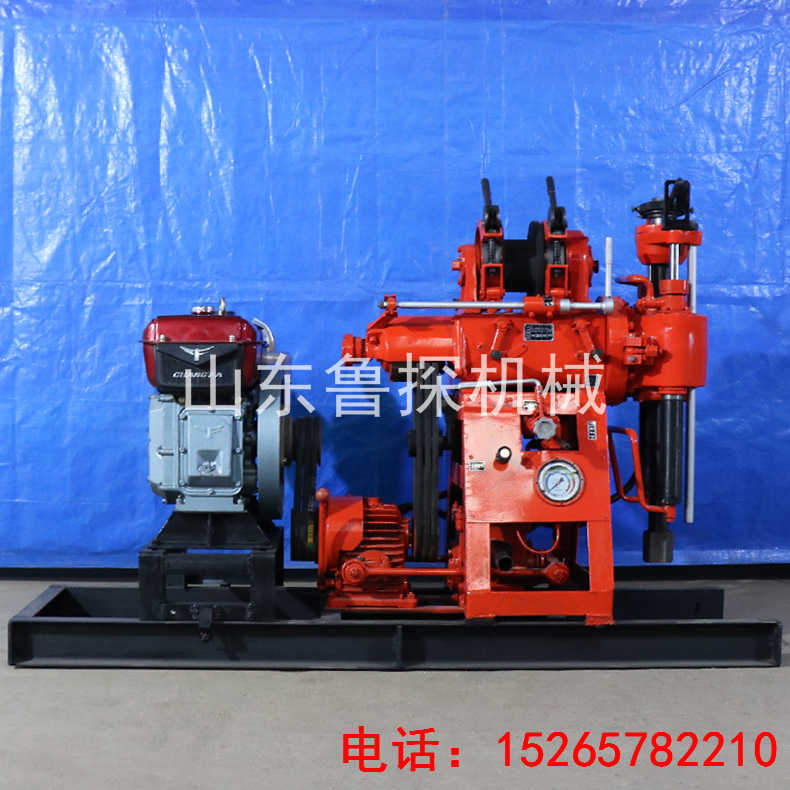 供应鲁探XY-100型勘探钻机轻型液压取样钻机岩石钻孔取芯机