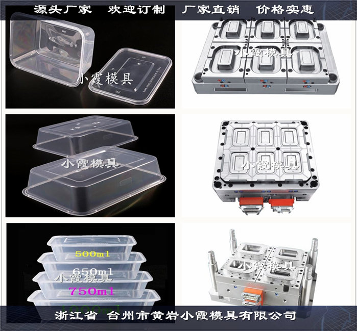 注射模具公司便当盒塑料模具