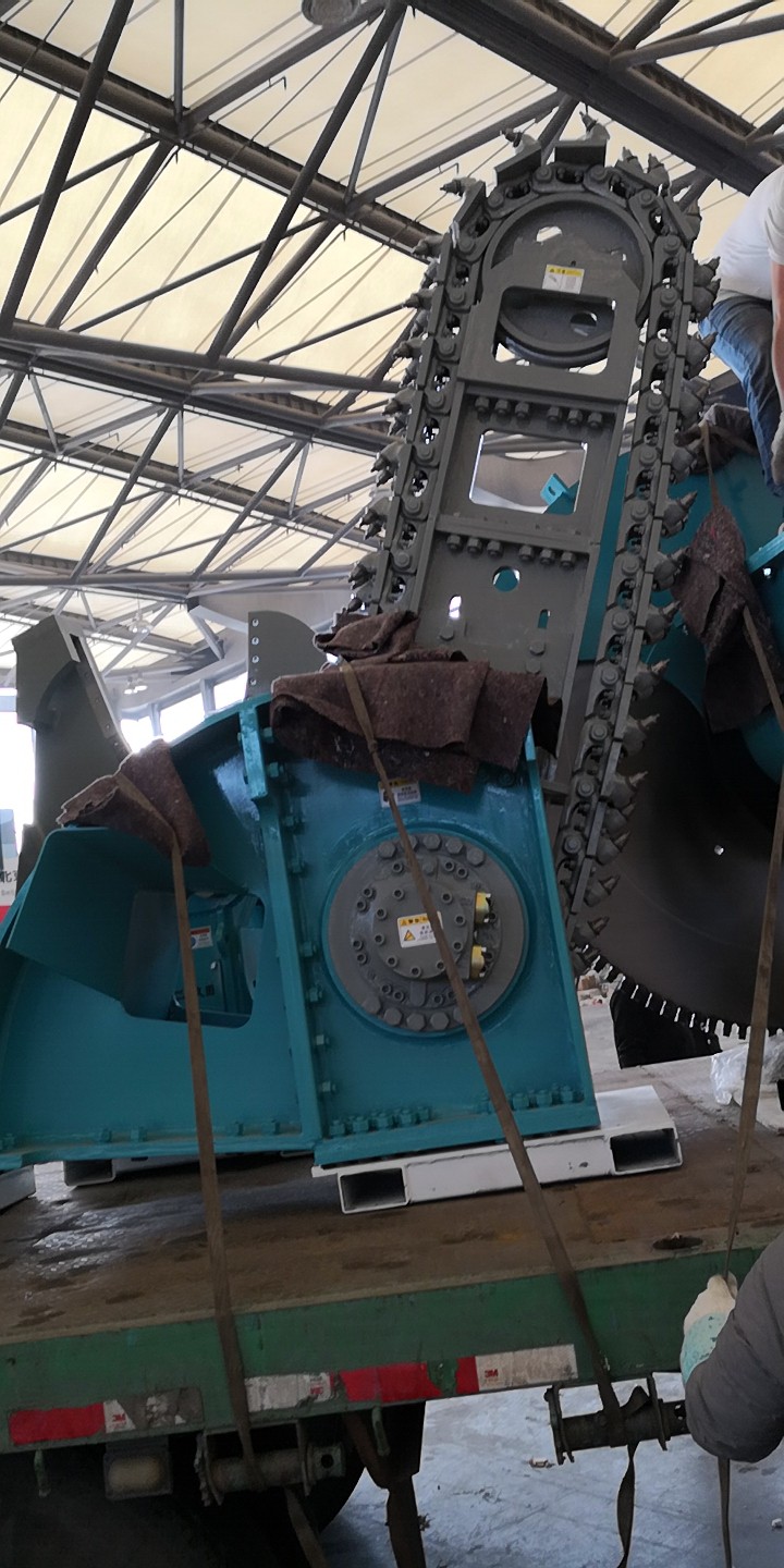 LK-600链条铣挖机适用挖掘机品牌日立斗山小松现代等