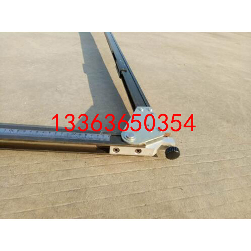 铁路游标限界尺站台测量尺折叠站台限界尺铝合金站台尺1500-2000mm