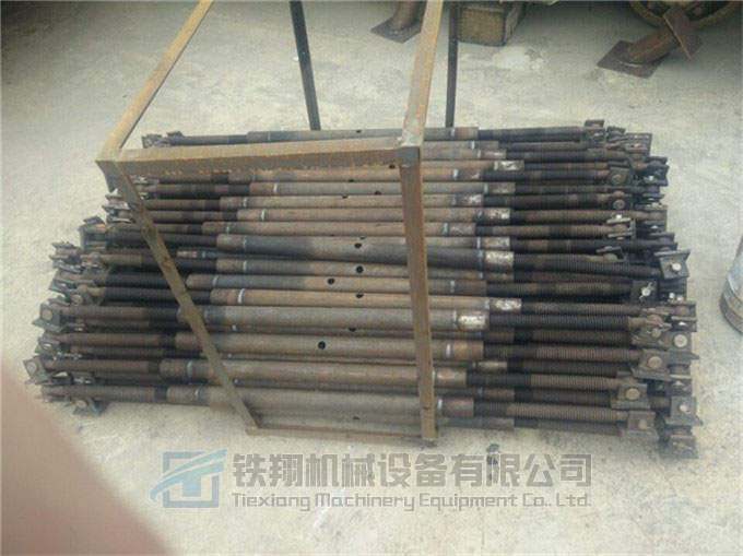 钢轨斜支撑施工方式