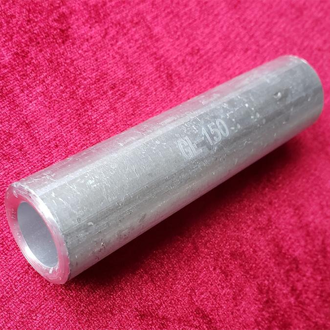 供应铝接线管 电缆中间接头 铝连接直通孔连接管可定制