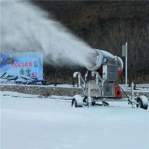 新疆人工造雪机喷嘴特点 精细制作诺泰克造雪机厂家