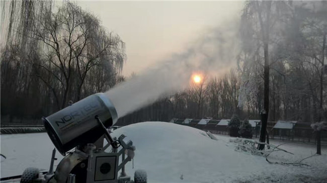 环保 高质量人工雪 大型滑雪场造雪机厂家直营