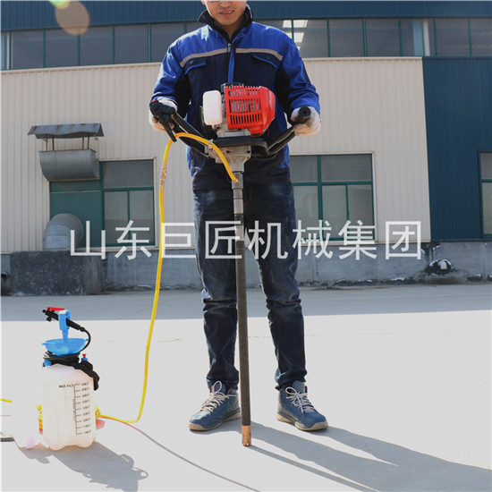 华夏巨匠BXZ-1地质勘探地表取样钻机单人背包手持式岩芯钻机
