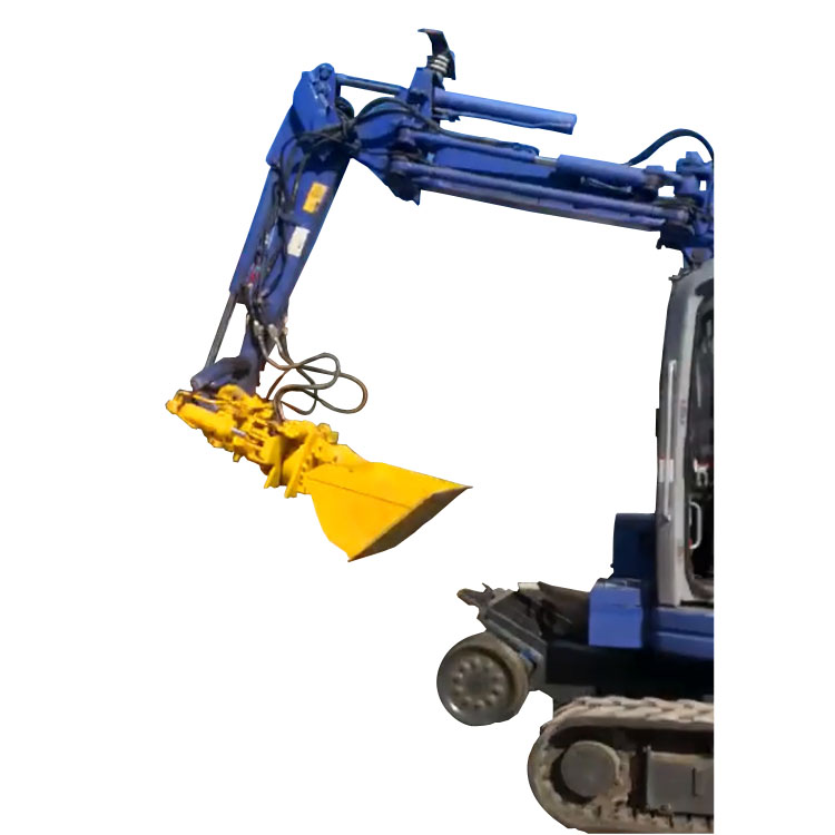 HZ-1挖掘机枕木更换系统 选用履带式挖掘机配套行走轨道