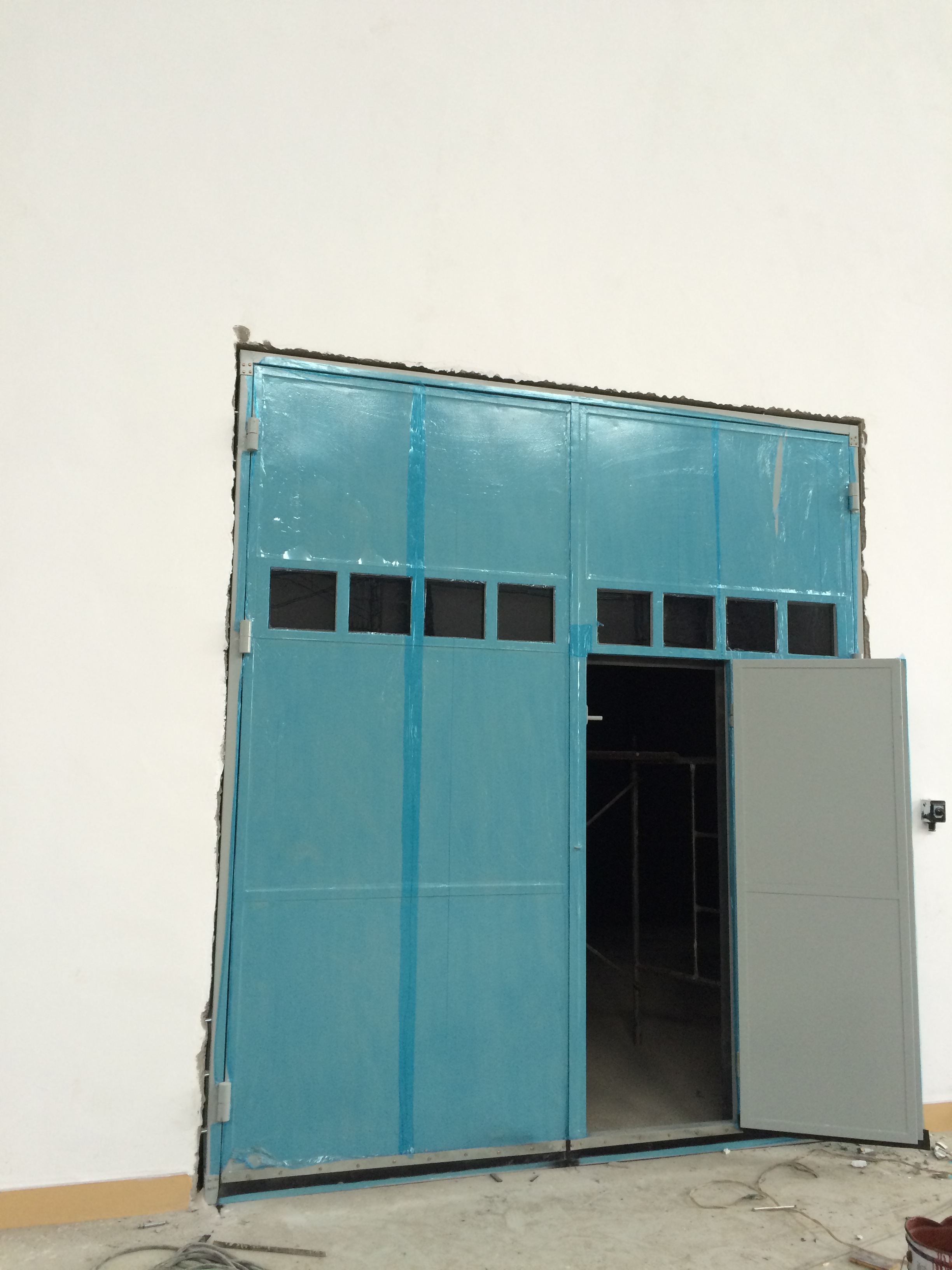 浙江仓库保温门，双向门，恒温，建筑标准设计