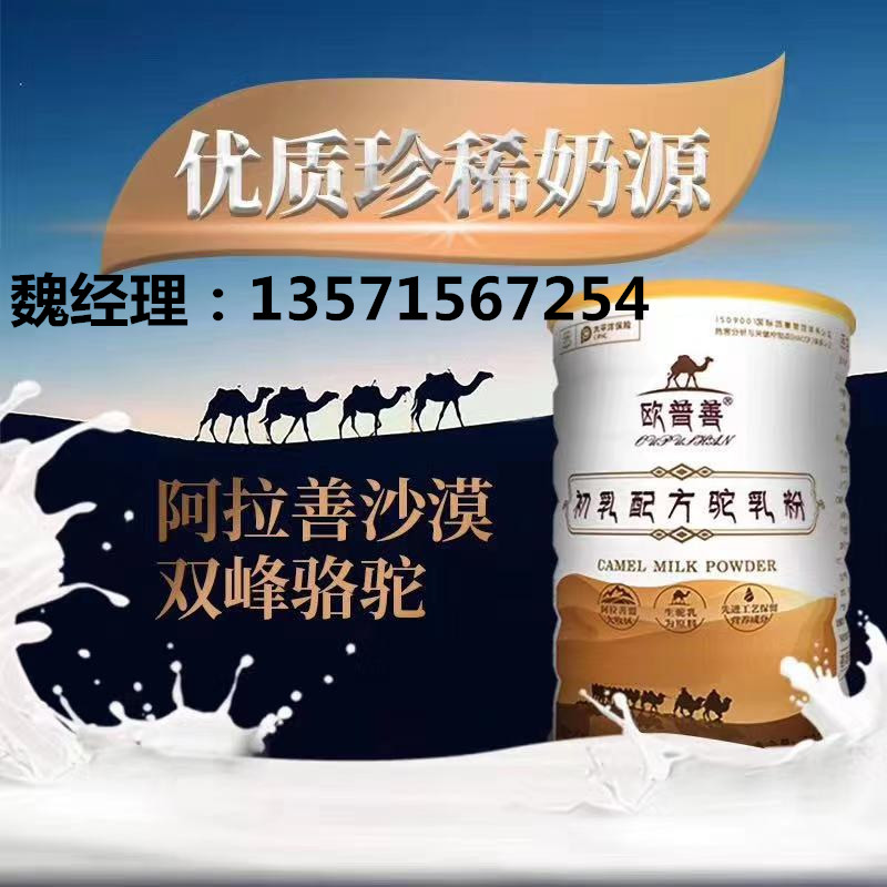 驼奶粉代加工厂家 来自驼乡的优质乳品