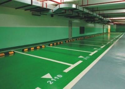 青岛道路车库厂房热熔冷涂划线车位线