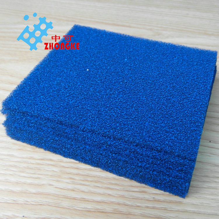 厂家供应吸附催化网状棉芯 负离子蓝色海绵 石墨烯海绵