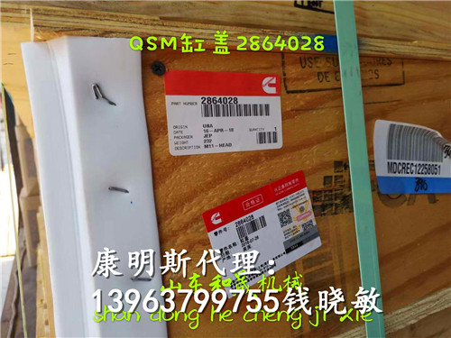 徐工挖机XE700D用QSX11缸盖总成2864028/2864025